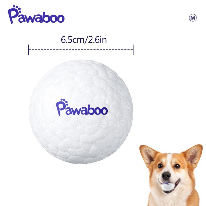 【Indestructible】Pawaboo Indestructible Dog Balls – Bouncy, Floatable & Chew-Proof Toys for All Dogs